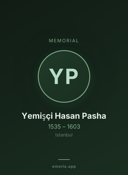 Memorial portrait of Yemişçi Hasan Pasha