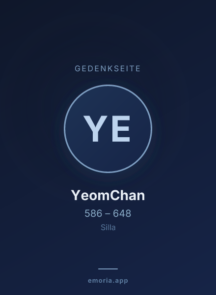 Gedenkportrait von YeomChan