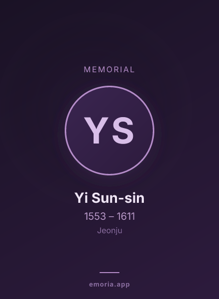 Memorial portrait of Yi Sun-sin