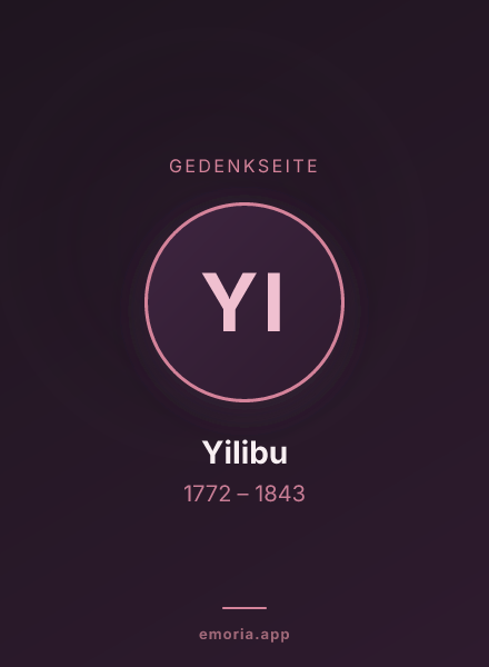 Gedenkportrait von Yilibu