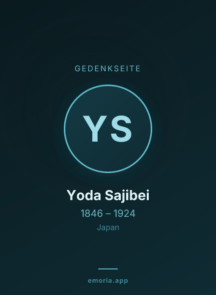 Gedenkportrait von Yoda Sajibei