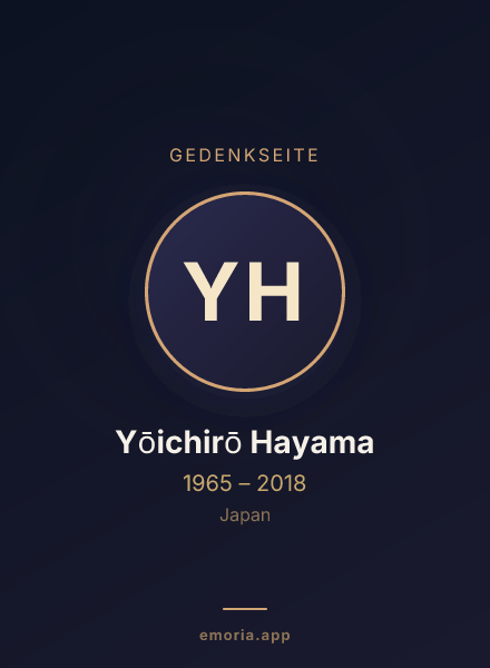 Gedenkportrait von Yōichirō Hayama
