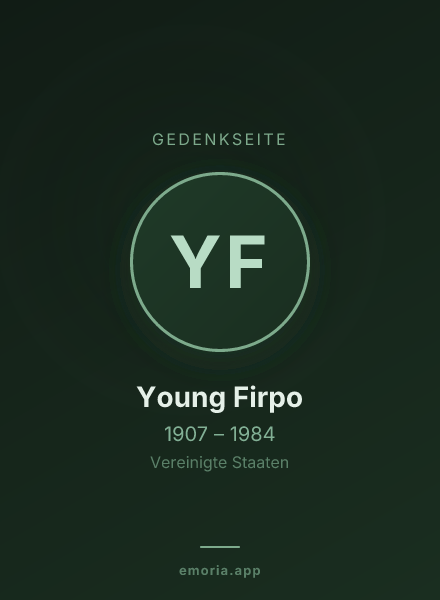 Gedenkportrait von Young Firpo