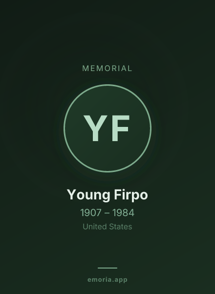 Memorial portrait of Young Firpo