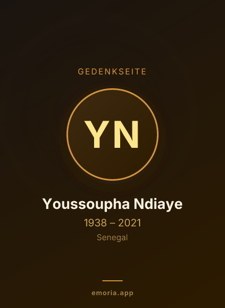 Gedenkportrait von Youssoupha Ndiaye