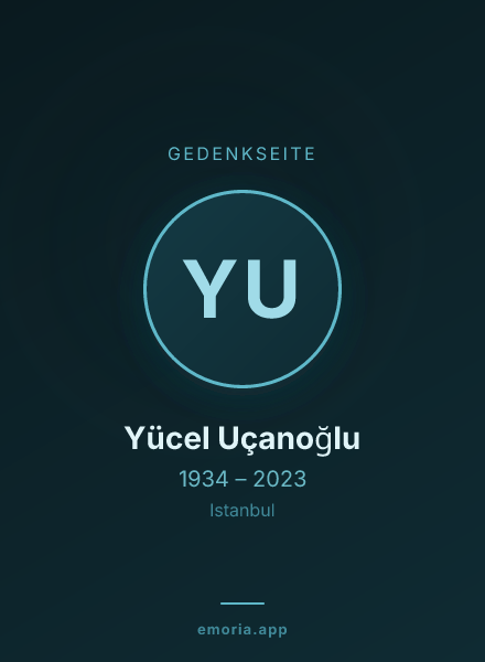 Gedenkportrait von Yücel Uçanoğlu