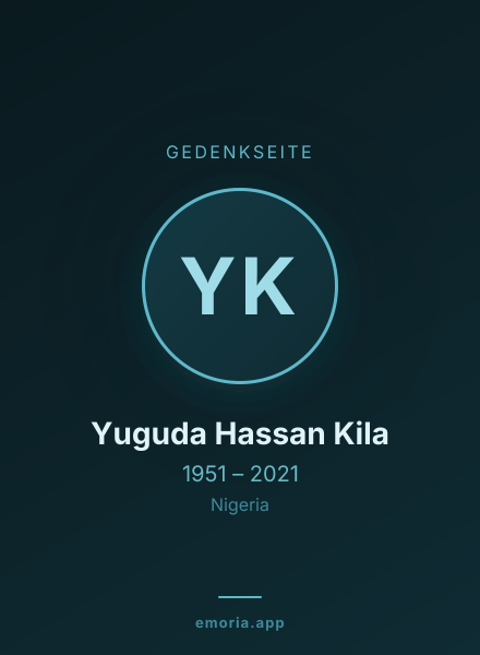 Gedenkportrait von Yuguda Hassan Kila