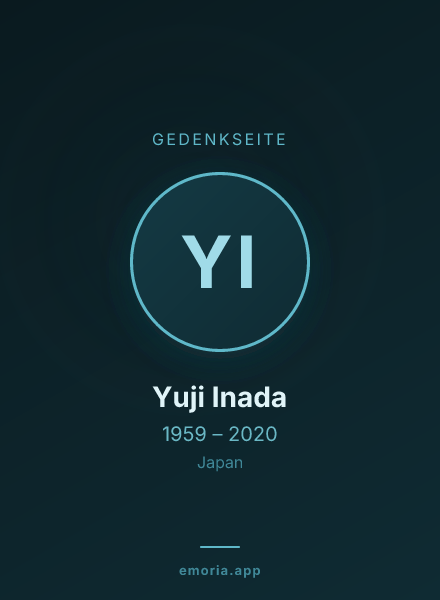 Gedenkportrait von Yuji Inada