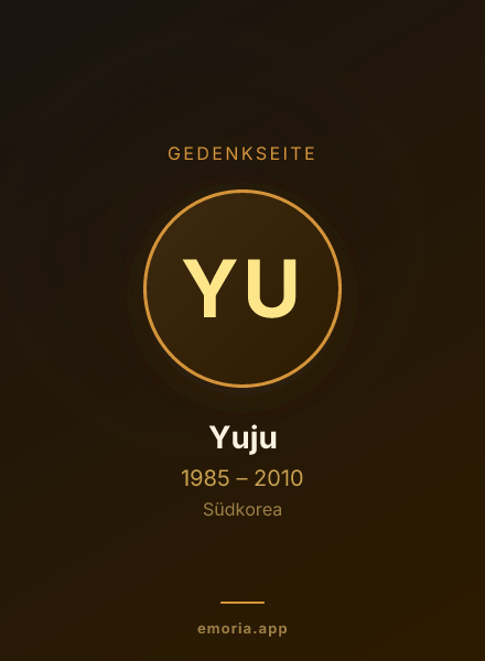 Gedenkportrait von Yuju