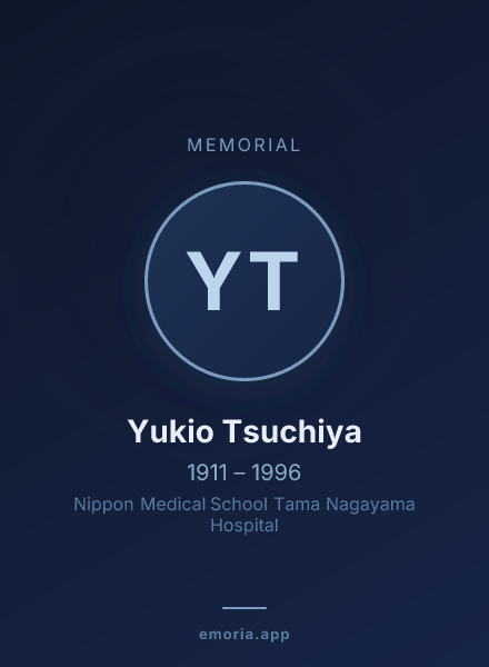 Memorial portrait of Yukio Tsuchiya