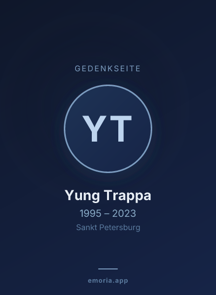 Gedenkportrait von Yung Trappa