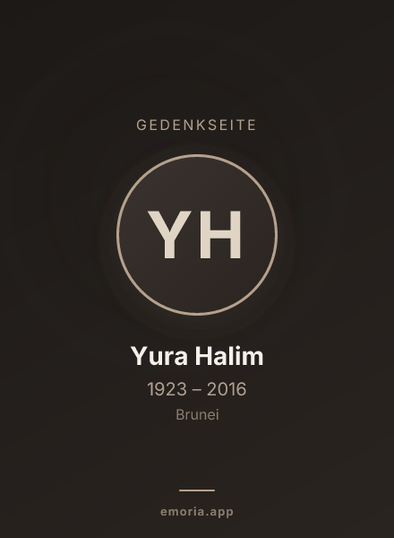 Gedenkportrait von Yura Halim