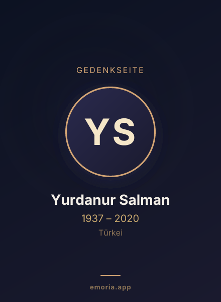 Gedenkportrait von Yurdanur Salman