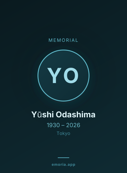 Memorial portrait of Yūshi Odashima