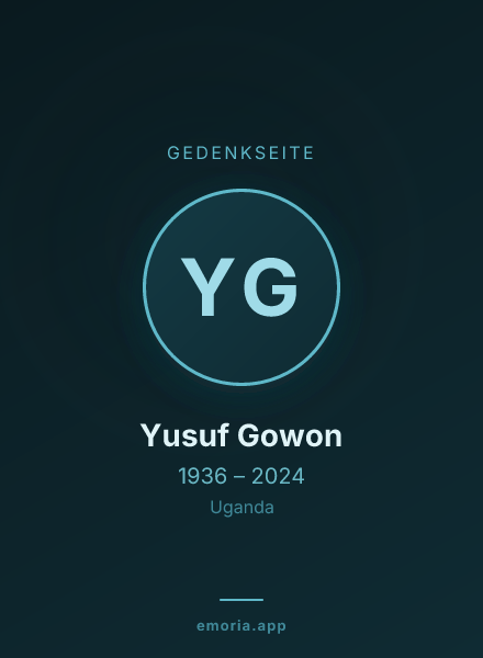 Gedenkportrait von Yusuf Gowon