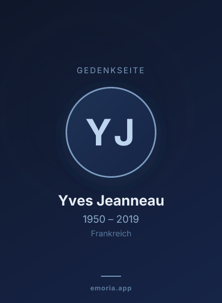 Gedenkportrait von Yves Jeanneau
