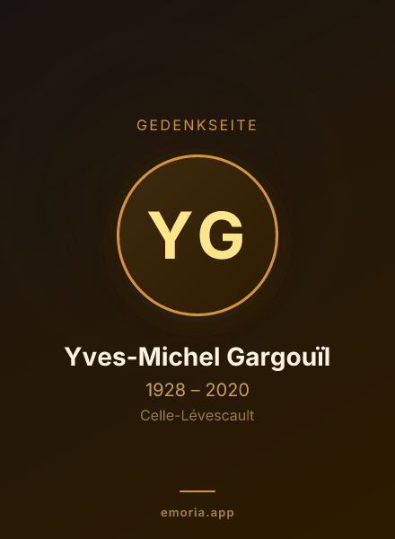 Gedenkportrait von Yves-Michel Gargouïl