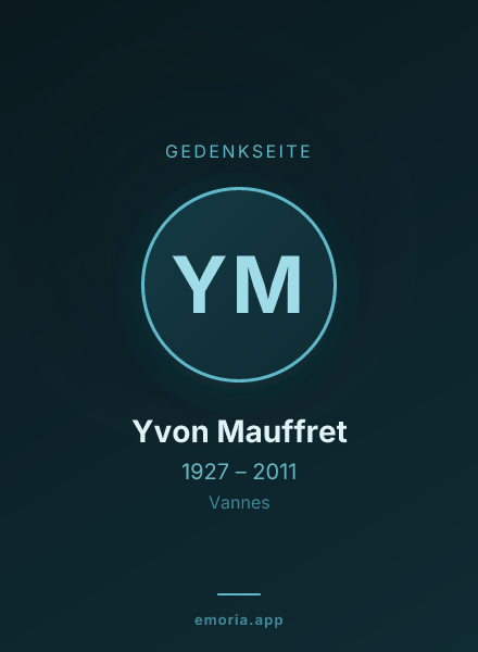 Gedenkportrait von Yvon Mauffret