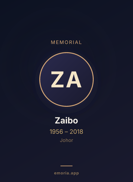 Memorial portrait of Zaibo