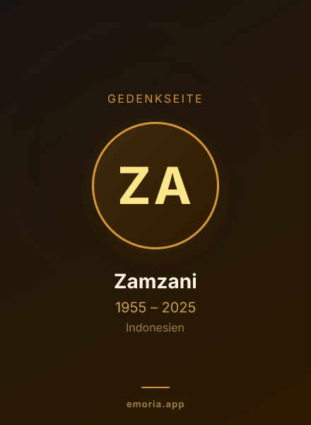 Gedenkportrait von Zamzani