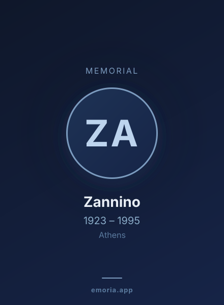 Memorial portrait of Zannino