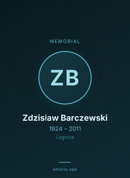 Memorial portrait of Zdzisław Barczewski