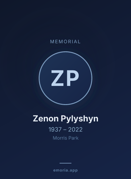 Memorial portrait of Zenon Pylyshyn