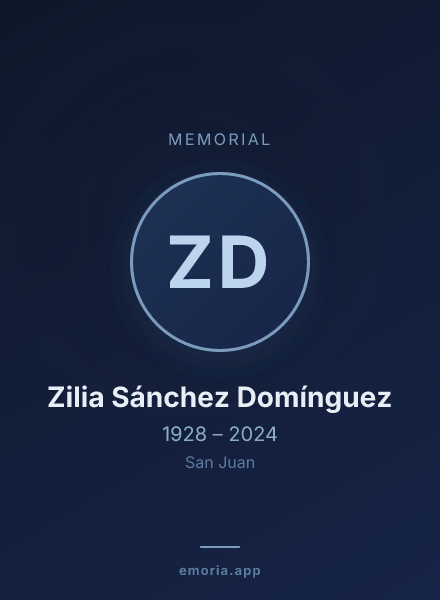 Memorial portrait of Zilia Sánchez Domínguez