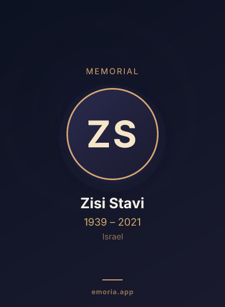 Memorial portrait of Zisi Stavi