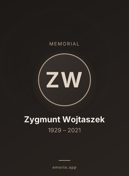 Memorial portrait of Zygmunt Wojtaszek